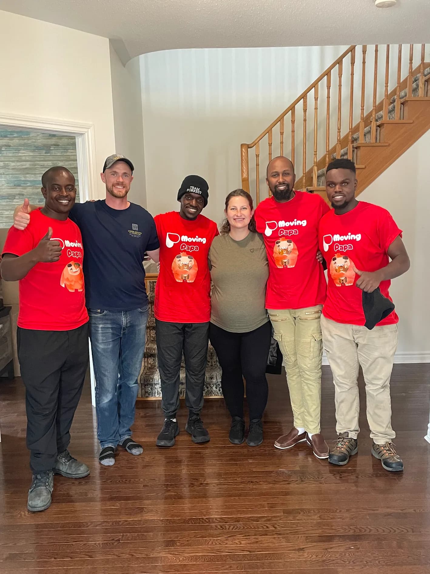 Warehouse Moving Background